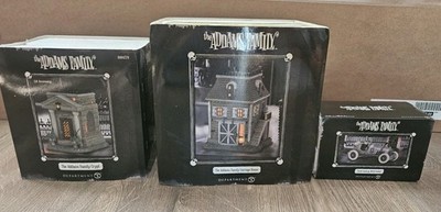 Department 56 Adams Family Figures (3 Pieces)