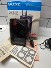 Vintage In Box Sony Walkman WM-11D Instructions, cords headphones included