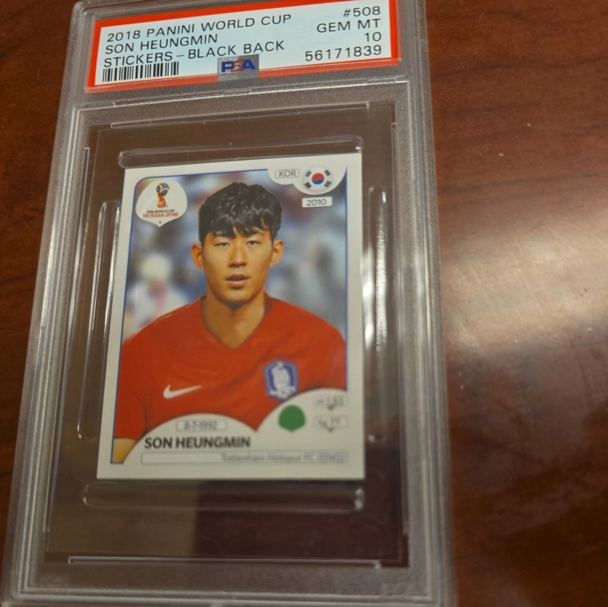 FIFA World Cup Soccer South Korean Sports Trading Cards