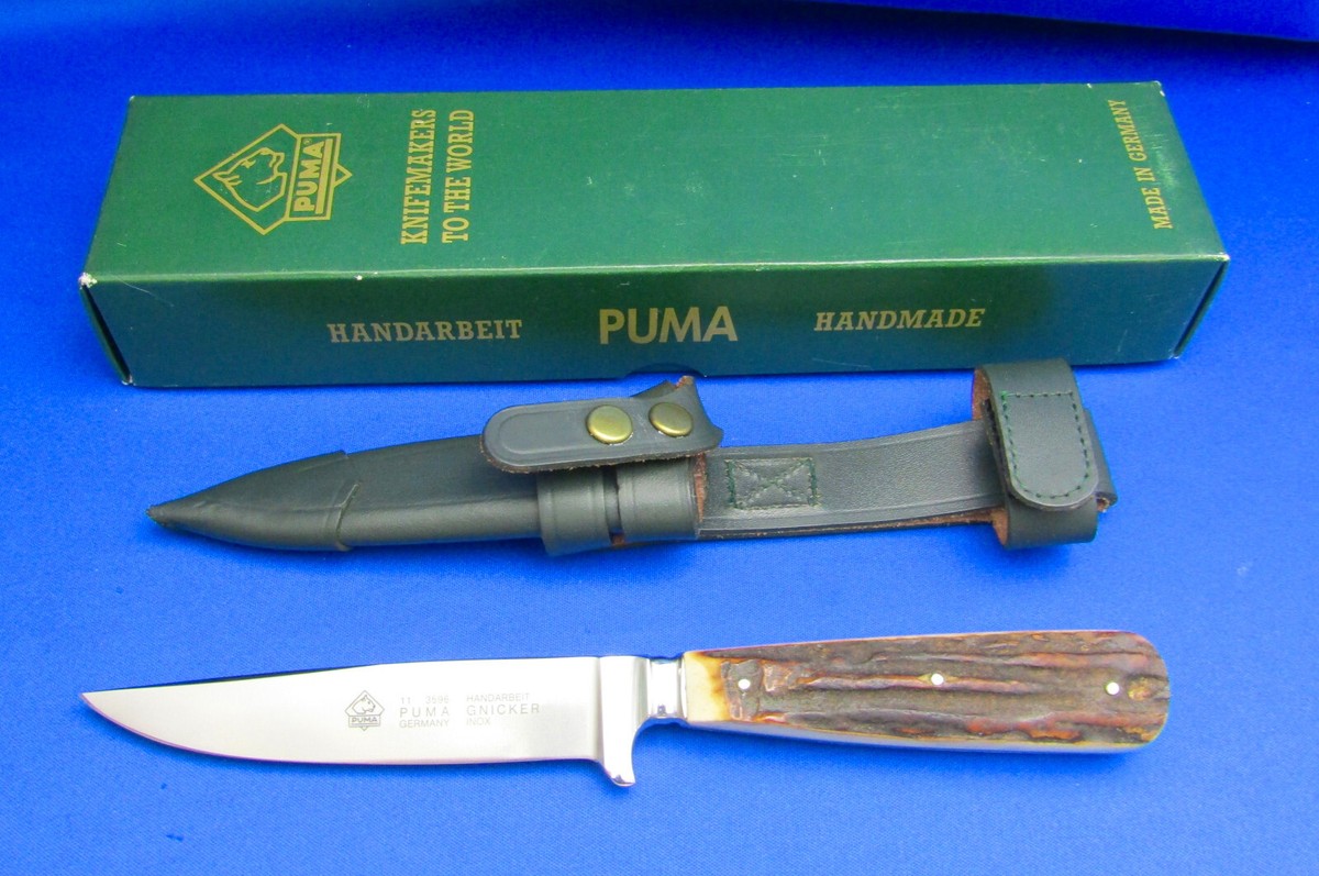 PUMA VTG GNICKER Hunting Knife 3596 Made In Solingen Germany