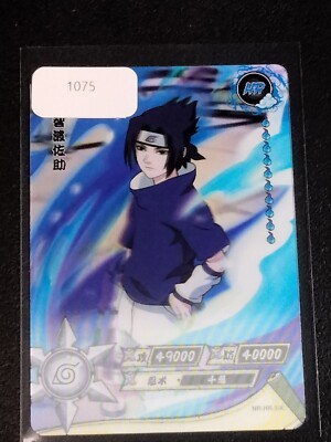 HR 3D Sasuke Uchiha Naruto Trading Card Anime CCG TCG | eBay