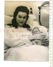 ORIGINAL PRESSEFOTO: 1954 FILMPRODUZENT GIANNI HECHT LUCARI SOHN von TANIA WEBER