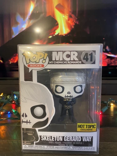 Funko Pop! Rocks - Skeleton Gerard Way #41 Hot Topic Exclusive