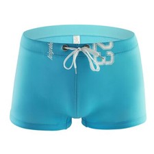Men's Flat Angle Quick Dry Swimming Trunks Surfing Shorts Swimwear