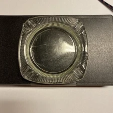 Small vintage glass ashtray-no Markings