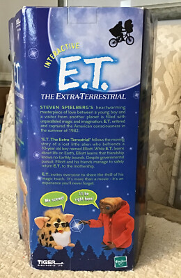 E.T. EXTRA TERRESTRIAL Interactive FURBY - Tiger Electronics, NEW