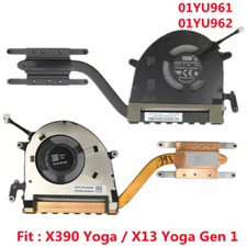 01YU962 For Lenovo ThinkPad X390 Yoga X13 Yoga Gen 1 CPU Heatsink Cooling Fan
