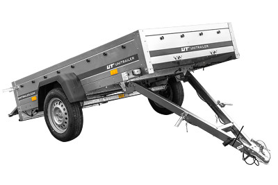 TRANSPORT ANHÄNGER 230X125 GARDEN TRAILER 230 KIPP UNITRAILER 750 KG