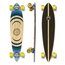 YOCAHER Pintail Longboard Complete - Earth Series - Ripple (GCPT123)