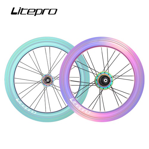 AERO Folding Bike 20 Inch 406/451 Wheelset V Disc Brake BMX Bicycle Alloy Wheels - Picture 29 of 29