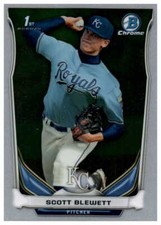 2014 Bowman Draft Chrome Scott Blewett  CDP54
