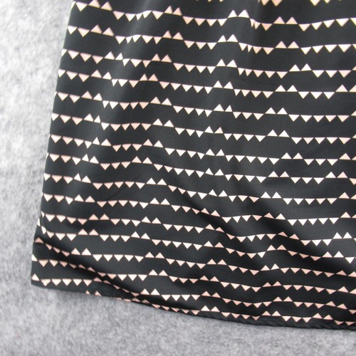 One Clothing Womens Dress Medium Black Sleeveless Shift Rear Zip Polyester NWT - Picture 4 of 11