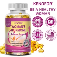 Natural Menopause Support for Women - Hormonal Support, Multi-Symptom Relief