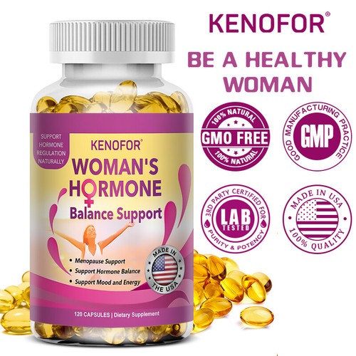 30/60/120 Capsules Hormone Balance & Fertility for Woman - Picture 1 of 12