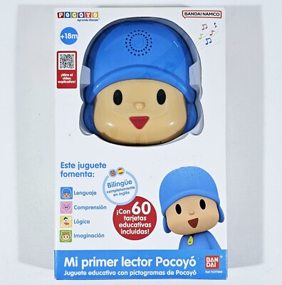 Bandai Namco POCOYO Educational Toy MY FIRST READER English/Spanish Pictogram