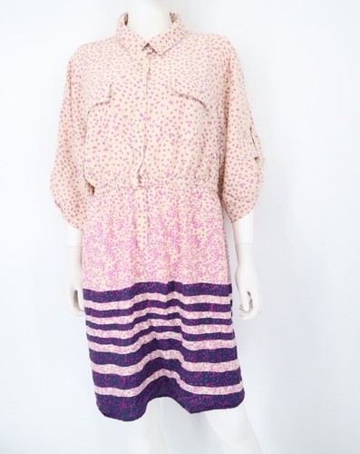 PURE ENERGY Floral TUNIC BOHO SUMMER BLOUSE DRESS Women's Size 4X