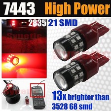 2x 74437440 High Power 40w Bright Red Brake Tail Stop Projector Light Bulbs 2x 74437440 High Power 40w Bright Red Brake Tail Stop Projector Light Bulbs