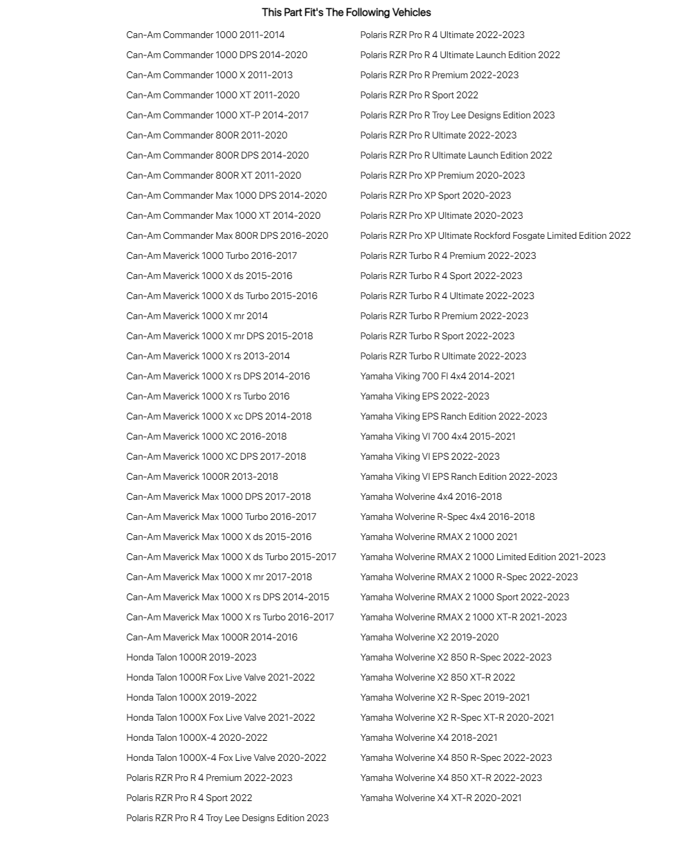 Tusk UTV Scissor Jack Mount For CANAM Maverick Max 1000 X rs Turbo