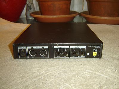 Sony HR-MP5, Stereo Multi Effects Processor, FX, Vintage Unit, for
