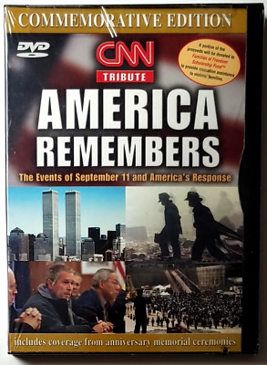 CNN Tribute - America Remembers [DVD] 2003, CNN / Time Inc.  -  BRAND NEW