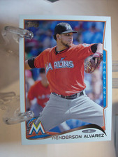 2014 Topps Baseball #241 - Henderson Alvarez - Miami Marlins  14-139