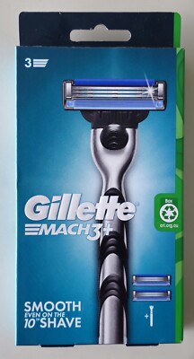 Gillette Mach 3 Men's Shaving Blade+2 Pack