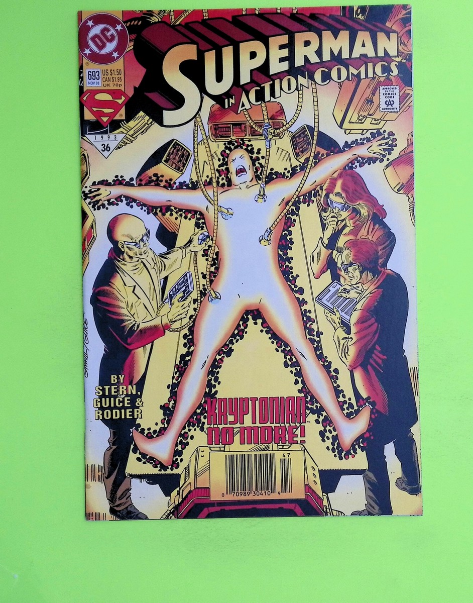 Action Comics #693 Vol. 1 1993 DC Comics Newsstand 8.0 Comic Book