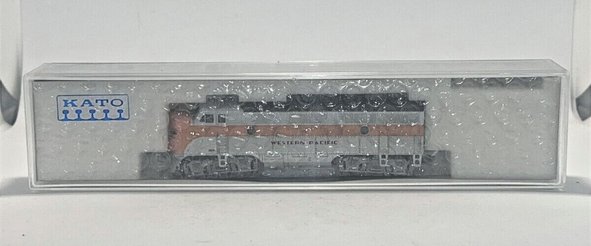 Locomotive KATO N Scale F3A Wp #801A Western Pacific - 176-1204 - Occasion état Neuf
