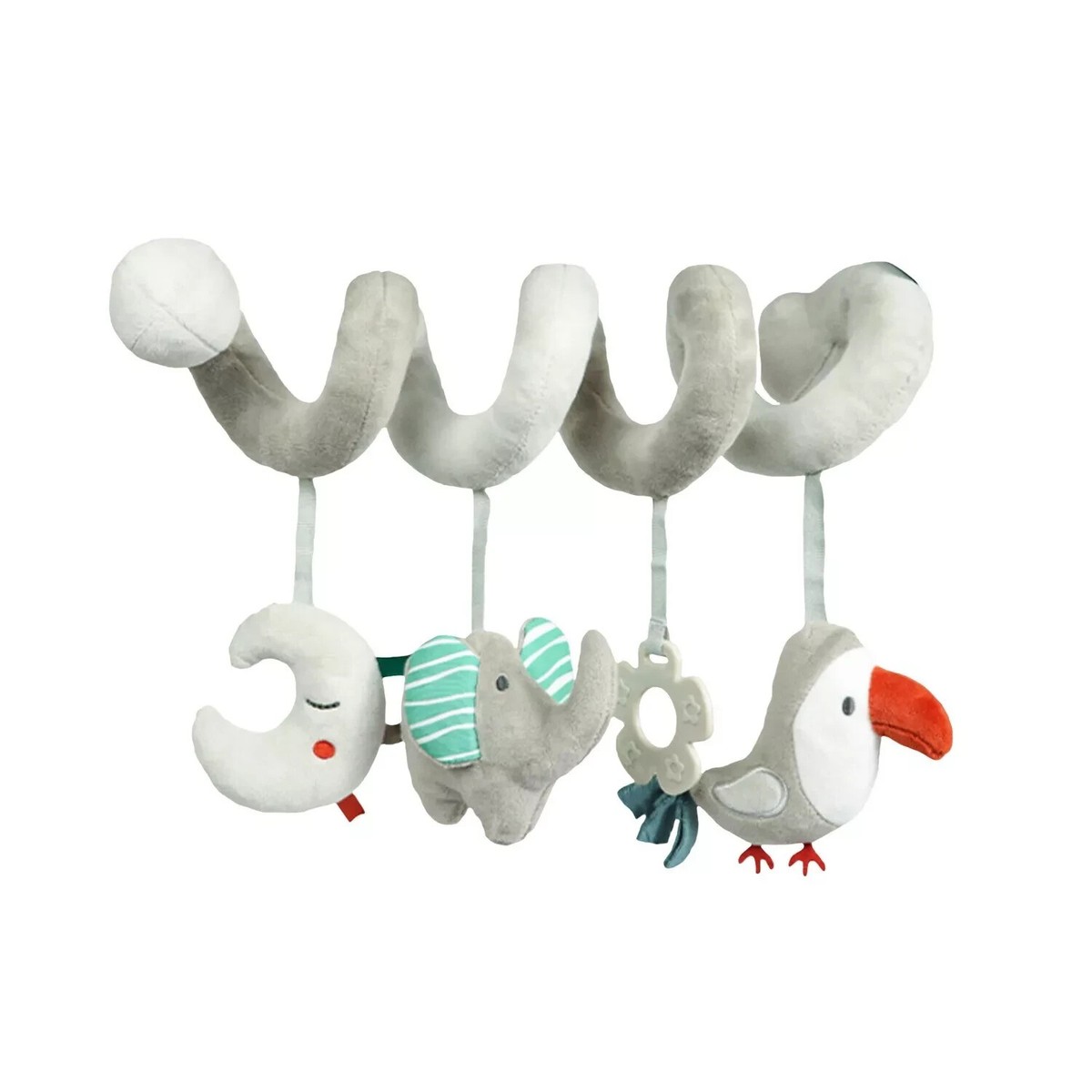 Kyoot Elephant New born Baby Toy Spiral Winding Sensory Pram Toy