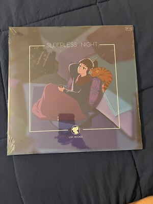 NEW LOFI GIRL Sleepless Night Opaque Purple Violet Color Vinyl LP /1700