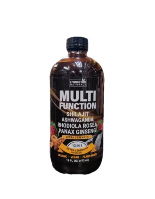 Organic Multi Function By Livingston Natural Herbal Labs, Plant-Based 16 oz