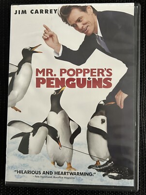 Mr. Popper's Penguins (DVD) DISC ONLY Jim Carrey