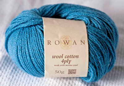 Rowan wool cotton 4ply
