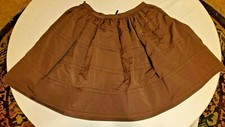 RED VALENTINO SKIRT CHOCOLATE COLOR SIZE 10 550