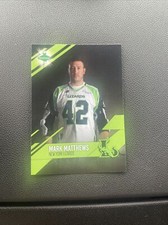 2019 Parkside Major Lacrosse League MLL card MARK MATTHEWS 2