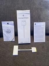 Apple MD098ZM/A 30-pinowy cyfrowy adapter AV - biały ORYGINALNY OEM APPLE FREE SHIP
