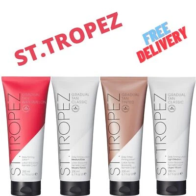 ST. TROPEZ St Tropez Gradual Tan Classic, Tinted and Watermelon Lotion 200ml Choose New