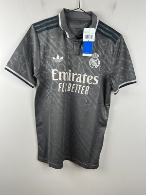 NWT Adidas Real Madrid Third Soccer Jersey Men's Small $100 IY1763