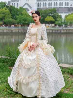 Ball Gown Marie Medieval Court Evening Dresses Prom Theater Party Gowns
