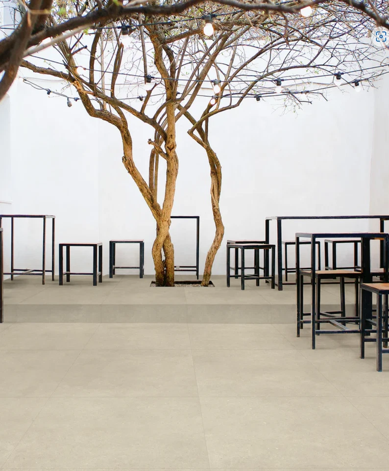 48"x48" Cementi- Sand Beige Matte Finish Porcelain Large Format Tile - Image 3 of 4