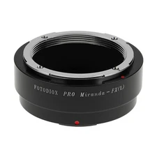 Fotodiox PRO Lens Adapter Miranda Lens to Fujifilm X-Mount Camera