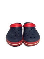 Crocs Crocband Unisex Navy and Red Clog Sandals