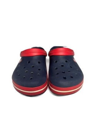 Crocs Crocband Unisex Navy and Red Clog Sandals