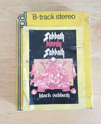 BLACK SABBATH Sabbath Bloody Sabbath 8 Track Musikkassette 1974 WWA Records