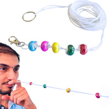 Brock String for convergence insufficiency and eye strain - 5 Beads - 10 feet