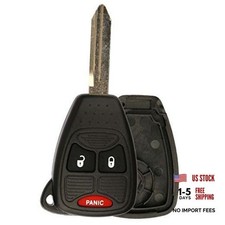 Just the Case Keyless Entry Remote Control Car Key Fob Shell Replacement Black
