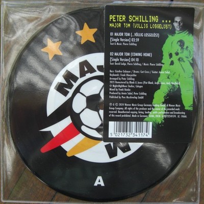 Peter Schilling   Major Tom (Völlig Losgelöst) Vinyl, 7'' Limited Picture Disc
