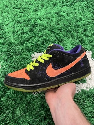 Nike SB Dunk Low Night of Mischief Halloween Size 8.5 Used
