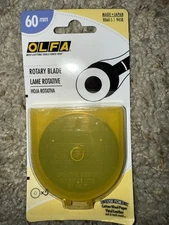 -NEW/SEALED- Five Olfa 60mm Rotary Blades (RB60-5/9458) -MADE IN JAPAN-
