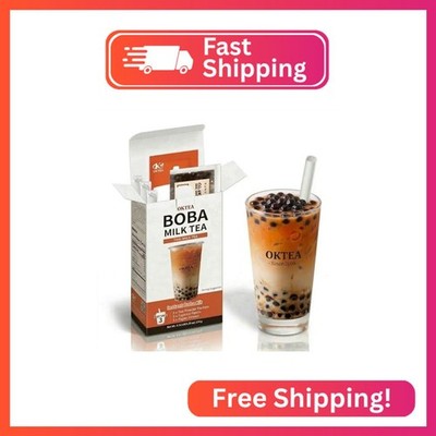 OKTEA Thai Essence Bubble Pearl Milk Tea Kit   Rich & Creamy Style, Assam Tea Bl